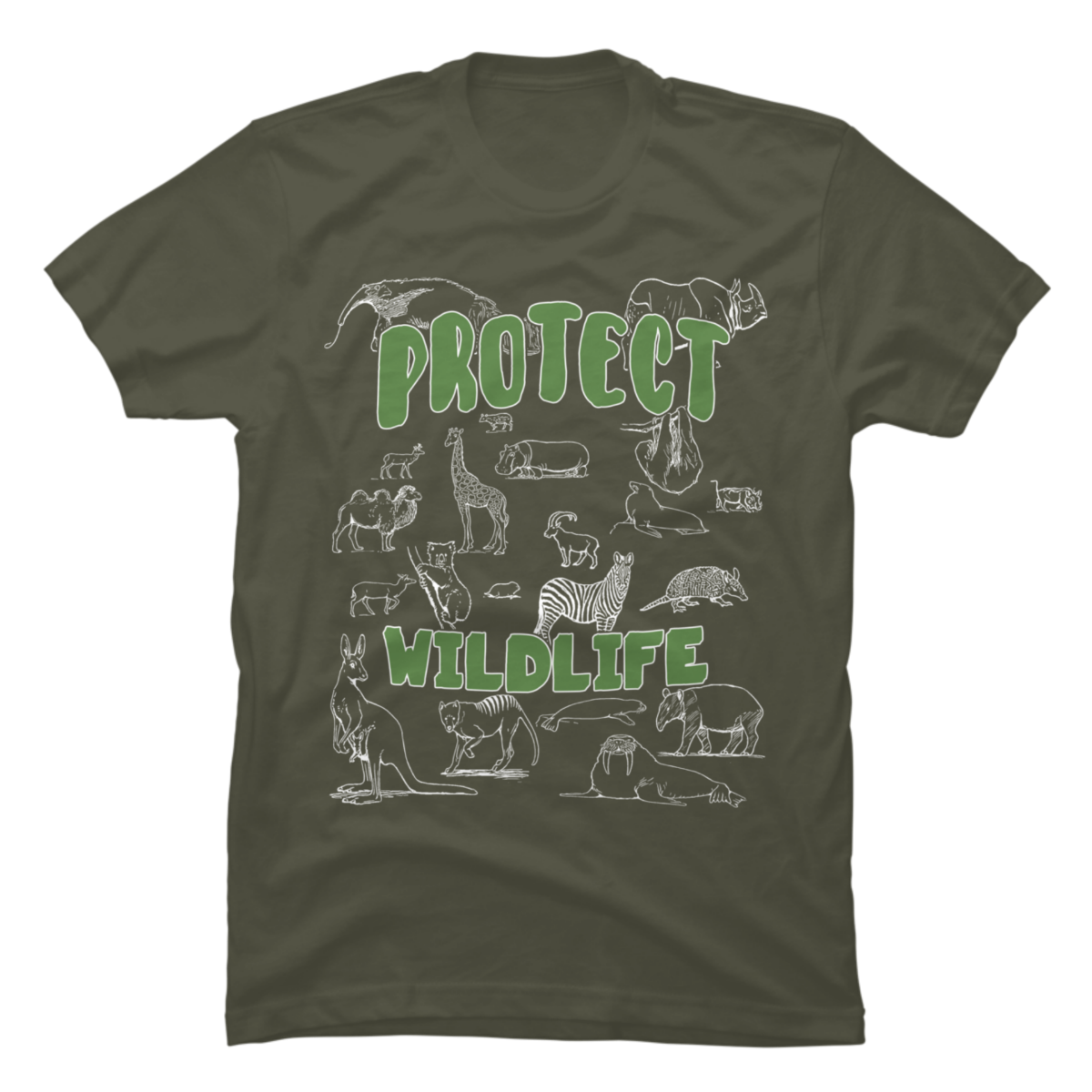 wildlife conservation t-shirts